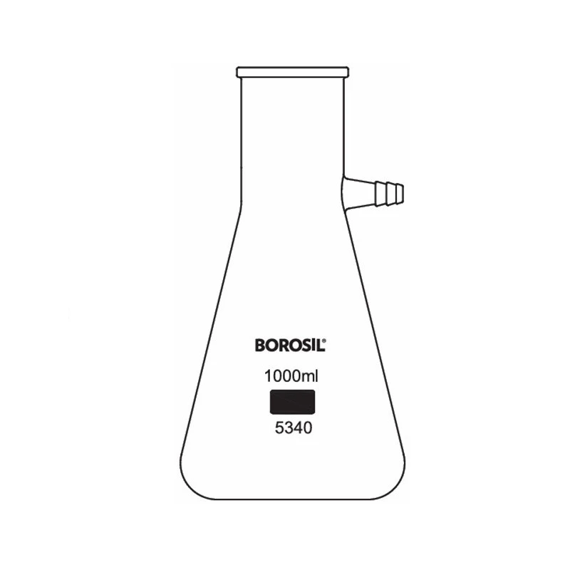  Borosil 500ml Filter Flask Glass Tubulation 5340024 image-3
