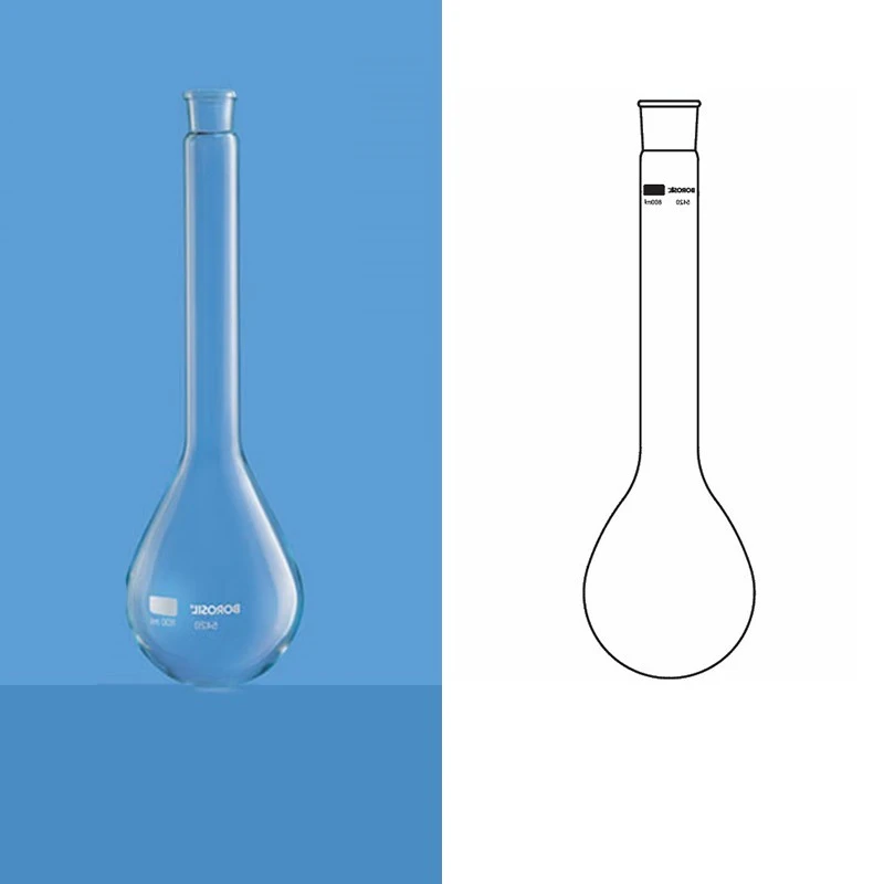Borosil 100 ml Kjeldahl Flask 5420016 image-1
