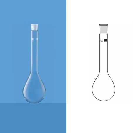 Borosil 800ml Kjeldahl Flask I/C Joint 5430028 image-1