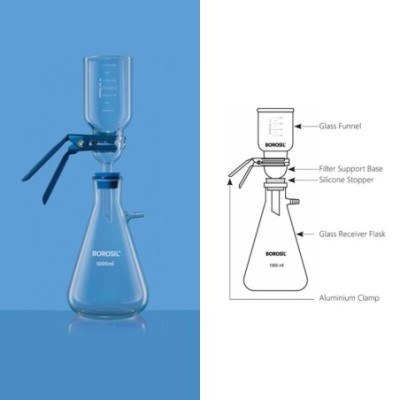 Borosil 300ml Boropure Glass Filtration Assembly 5360030 image-1