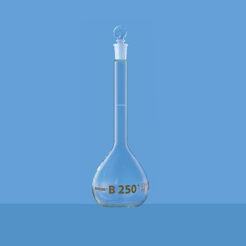  Borosil 10ml Volumetric Flask Class B Narrow Mouth 5641006 image-2