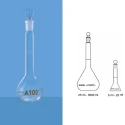 Borosil 200ml Volumetric Flask Class A USP ISO Long Neck 5645020D image-1