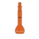  Borosil 1000ml Volumetric Flask A Wide Amber 5653029 image-3