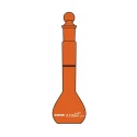  Borosil 20ml Volumetric Flask USP Wide Mouth Amber 5657008D image-3