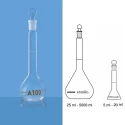 Borosil 2000ml Volumetric Flask NABL Certified 2020030 image-1