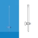 Borosil 300mm Chromatography Columns Plain Glass Stopcock 6100062 image-1