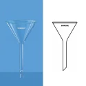 Borosil 25mm Short Stem Glass Filter Funnel 6140057 image-1