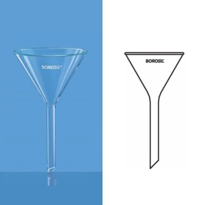 Borosil 35mm Short Stem Glass Filter Funnel 6140058 image-1