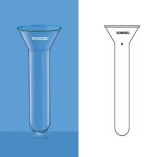 Borosil 15 ml Funnel Test Tube 6150007 image-1