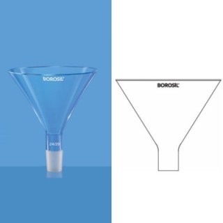 Borosil 125ml Powder Funnel Stem With Cone 6230080 image-1