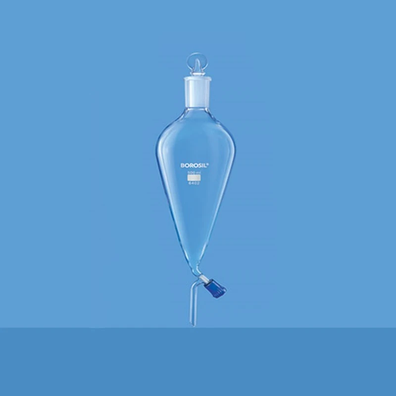  Borosil 1000ml Pear Shape Separating Funnel 6402029 image-2