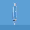  Borosil 100ml Pressure Equilising Cylindrical Funnel PTFE 6405016 image-2