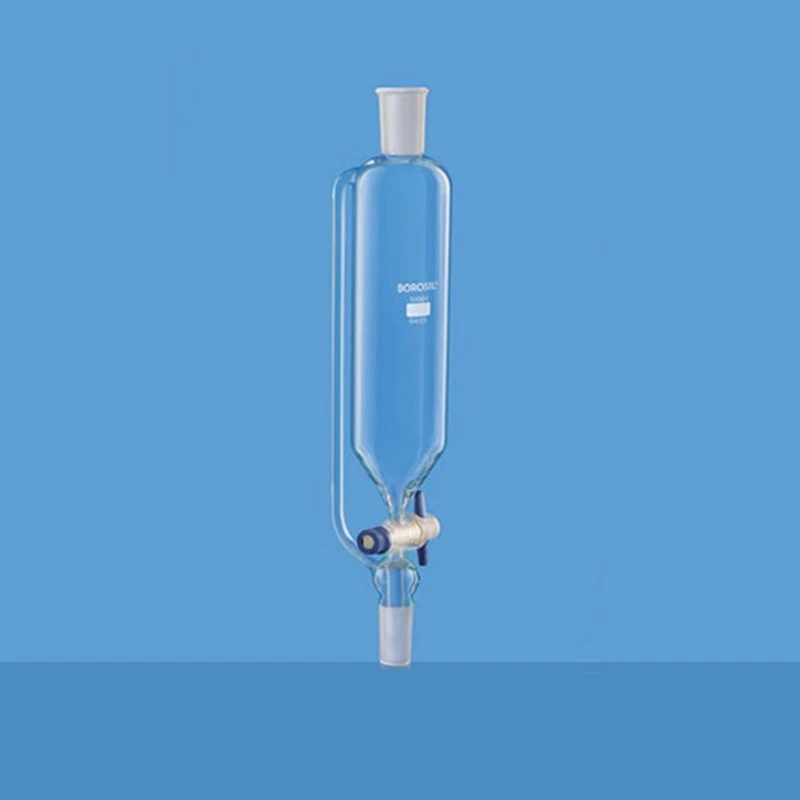  Borosil 250ml Pressure Equilising Cylindrical Funnel PTFE 6405021 image-2