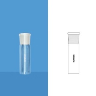 Borosil 10 / 19 Plain Shank Single Socket 6580010 image-1