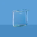  Borosil 250x250x120mm Rectangular Museum Jar with Lid 6910M45 image-2