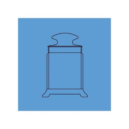 Borosil 150x300mm Cylindrical Museum Jar with Lid 6912M64 image-1