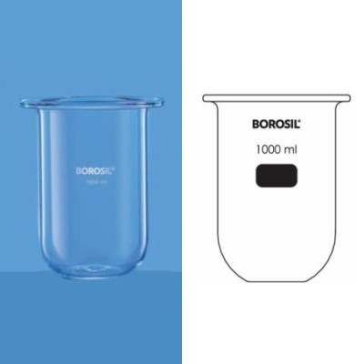 Borosil 500ml Bottom For Kettle Reaction Assembly 6948024 image-1