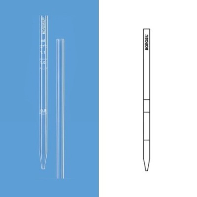 Borosil 1.1ml Milk/Bacteriological Pipettes 7056101 image-1