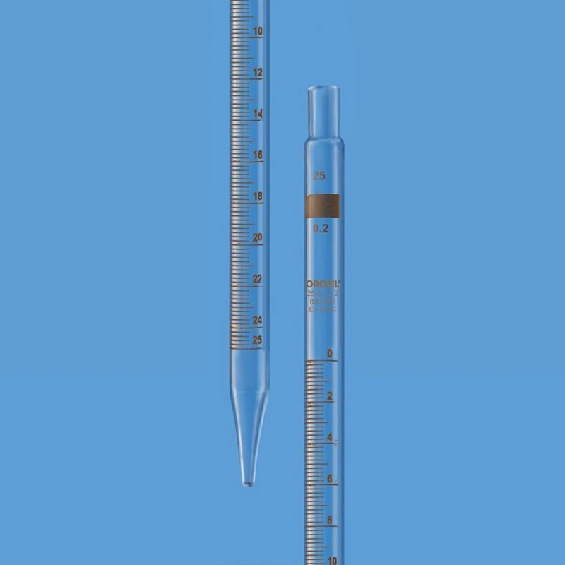  Borosil 1 ml Mohr Pipettes Class B 7060P11 image-2