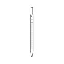  Borosil 0.1ml Mohr Pipettes Class B White Marking 7062P41 image-3