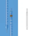 Borosil 1ml Mohr Pipettes Class B White Marking 7062P11 image-1