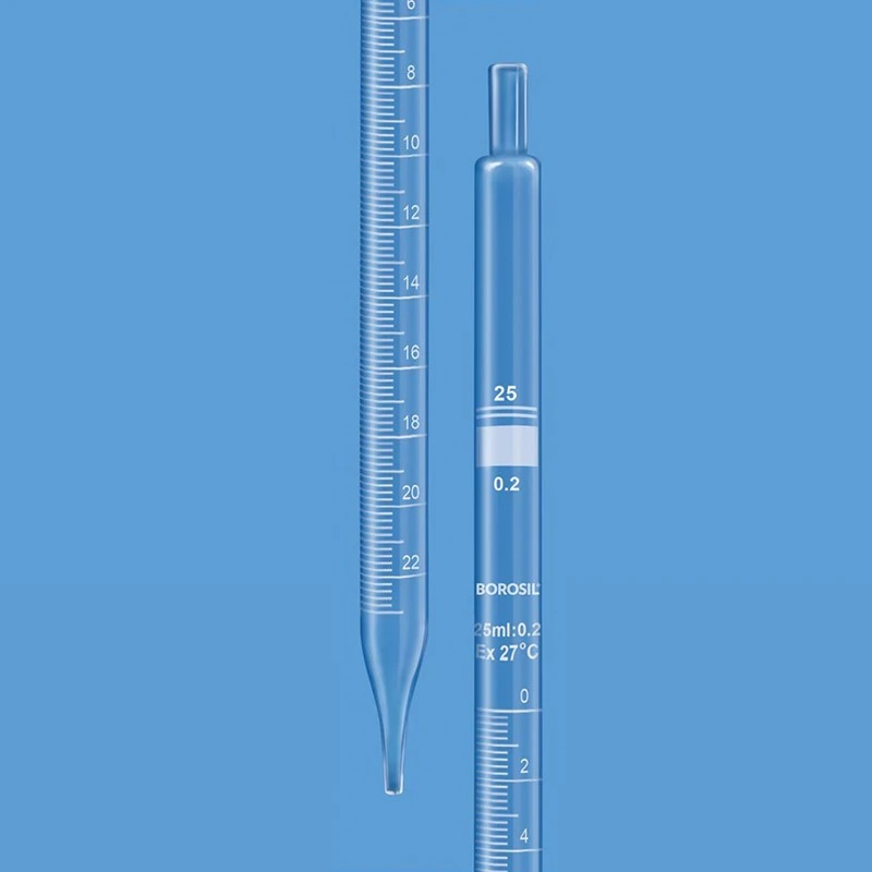  Borosil 2ml Serological Pipettes Class B White Marking 7082P22 image-2
