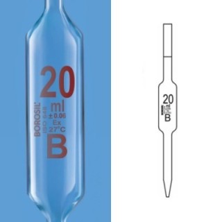 Borosil 4* ml Volumetric Pipettes Class B 7102004 image-1