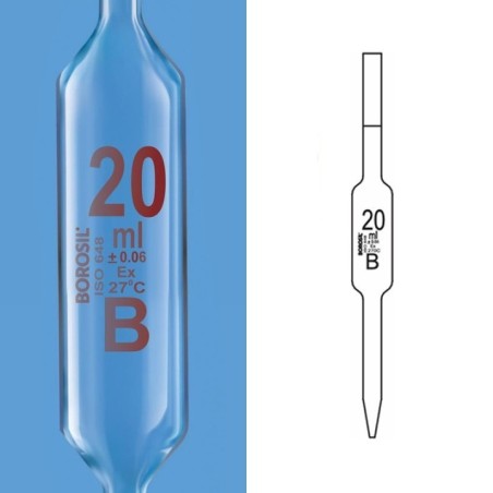 Borosil 4* ml Volumetric Pipettes Class B 7102004 image-1