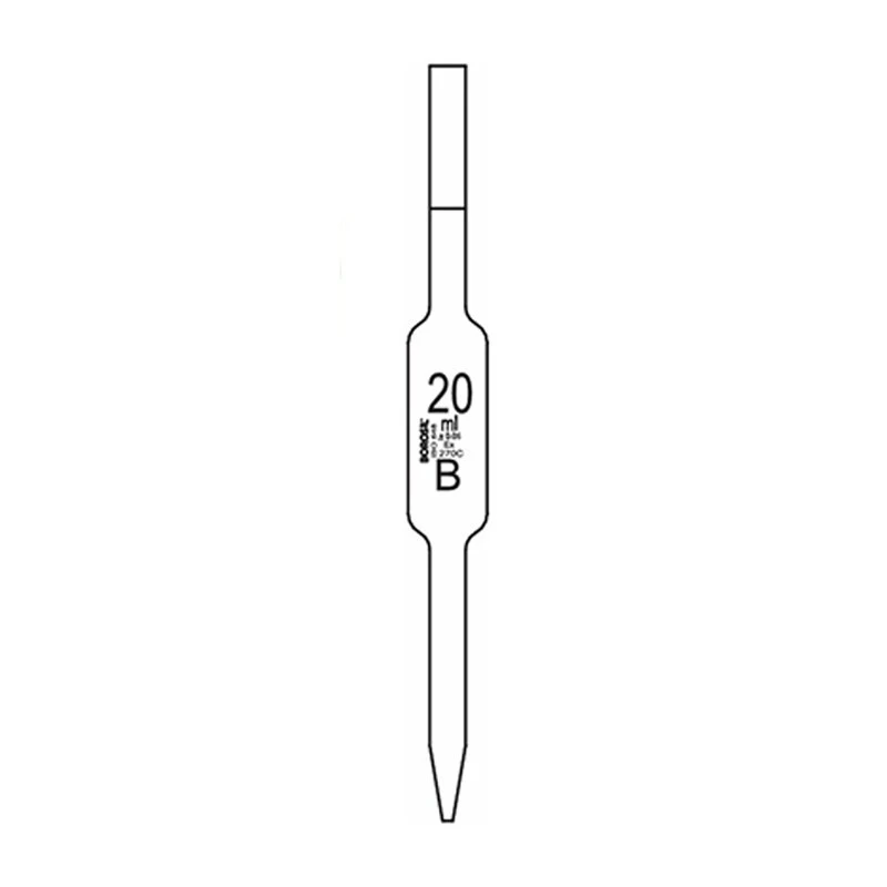  Borosil 20 ml Volumetric Pipettes Class B 7102008 image-3