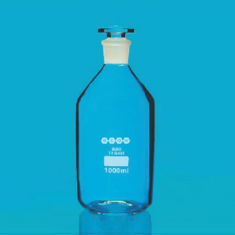 reagent-bottles-narrow-mouth-with-interchangeable-flat-head-solid-glass-stopper-10639