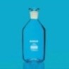 Reagent Bottles Narrow Mouth With Interchangeable flat Head Solid Glass Stopper