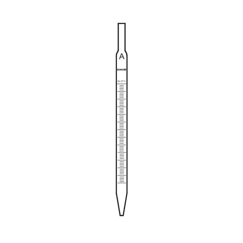  Borosil 10ml Mohr Pipettes NABL Certified Class A 2030P06 image-3
