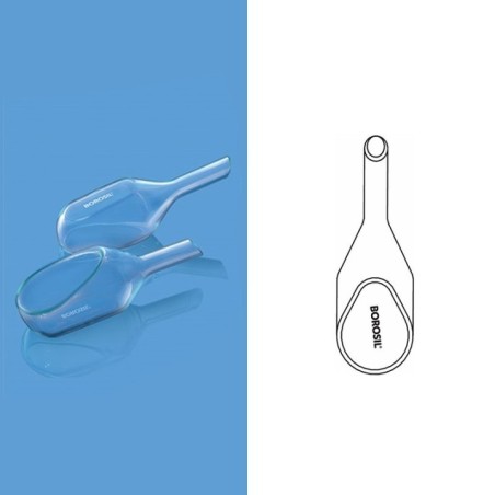 Borosil 1 ml Glass Weighing Scoop 7200001 image-1