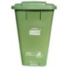 Plastic Green Aristo Pedal Dustbin For Hospital 65 Litre