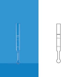 Borosil 25 ml Folin - Wu Blood Sugar Tube 7840009 image-1