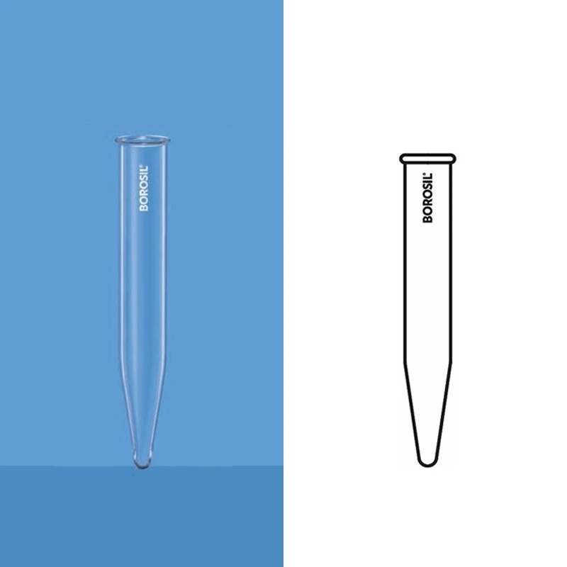 Borosil 15 ml Plain Centrifuge Tube 8060007 image-1