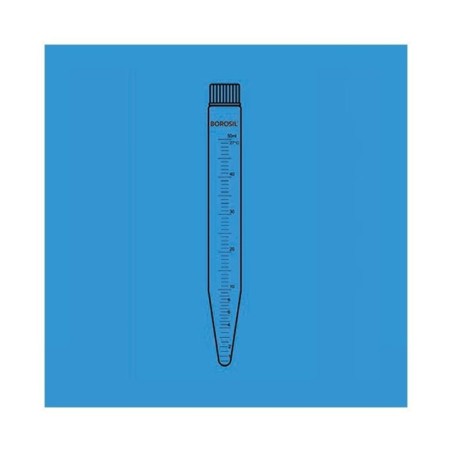 Borosil 15ml Graduated Centrifuge Tube PP Screw Cap 8090007 image-1