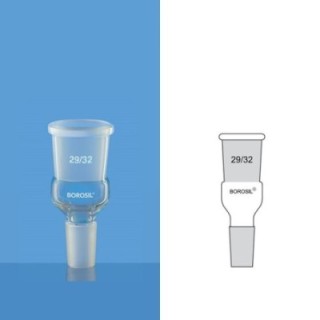 Borosil 24 / 29 Enlarging Connecting Adapters 8800A02 image-1