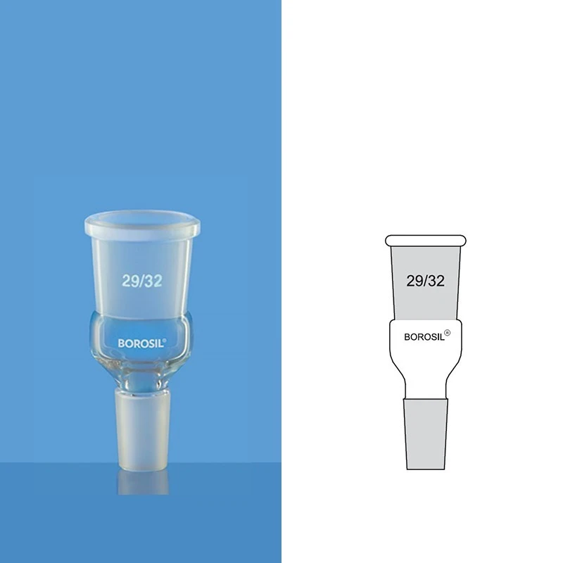 Borosil 24 / 29 Enlarging Connecting Adapters 8800A03 image-1