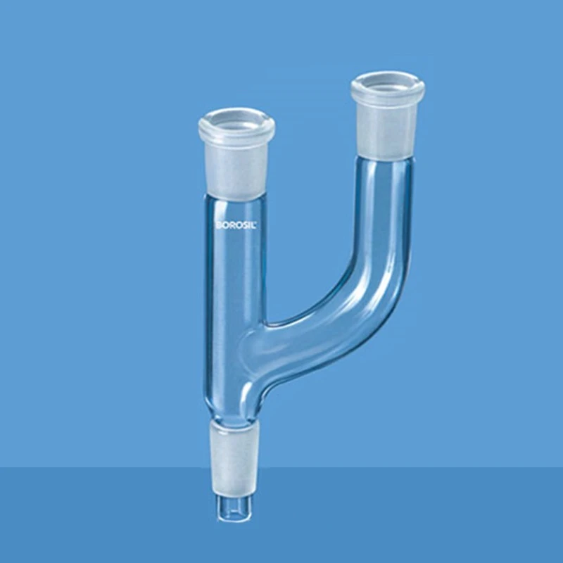  Borosil 14 / 23 Multiple Adapter With Two Parallel Necks 8831614 image-2