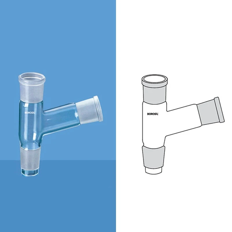 Borosil 19 / 26 Multiple Adapter With Two Necks 8832719 image-1