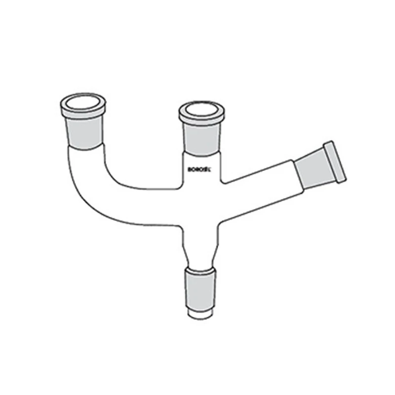  Borosil 19 / 26 Multiple Adapter With Three Necks 8833C19 image-3