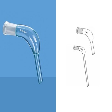 Borosil 19 / 26 Adapter Cone – Flexible Tubing 8836B19 image-1