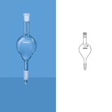 Borosil 14 / 23 Adapter Receiver Plain Vertical 8850614 image-1