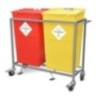 Bio Medical Waste Bin With Frame 60 Litres WST 2/60 M.S.