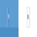 Borosil 8 ml Test Tubes Without Rim 9820U17 image-1