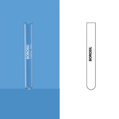 Borosil 100 ml Test Tubes Without Rim 9820U10 image-1
