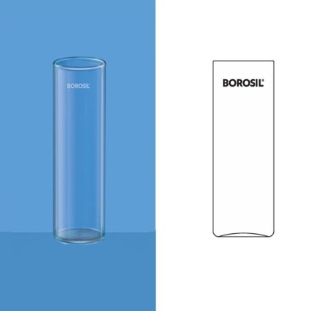 Borosil 18 x 100 (mm) Dissolution Tubes Without Rim 9821U61 image-1
