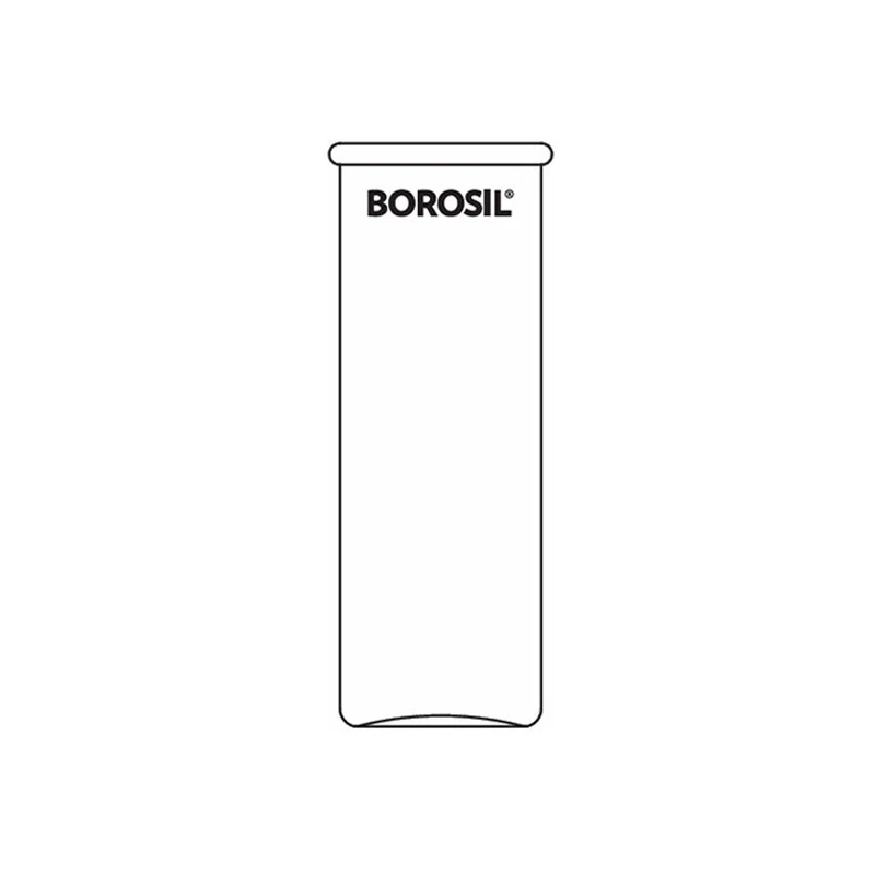  Borosil 18 x 138 (mm) Dissolution Tubes With Rim 9822U06 image-3