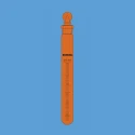  Borosil 10ml Graduated Test Tubes I/C Glass Stopper Amber 9831006 image-2